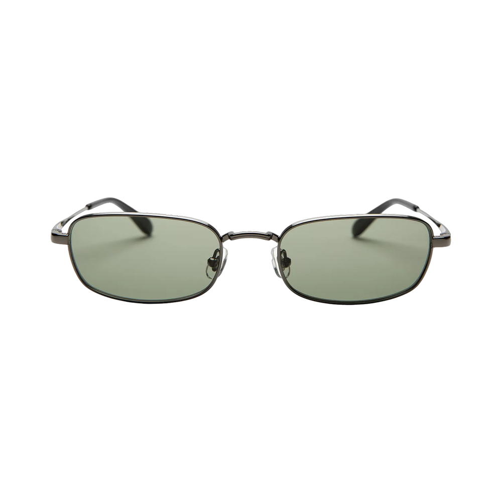 Dull Silver/Dark Green