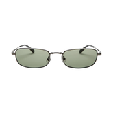 Dull Silver/Dark Green