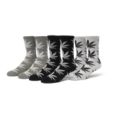 White/Black/Heather