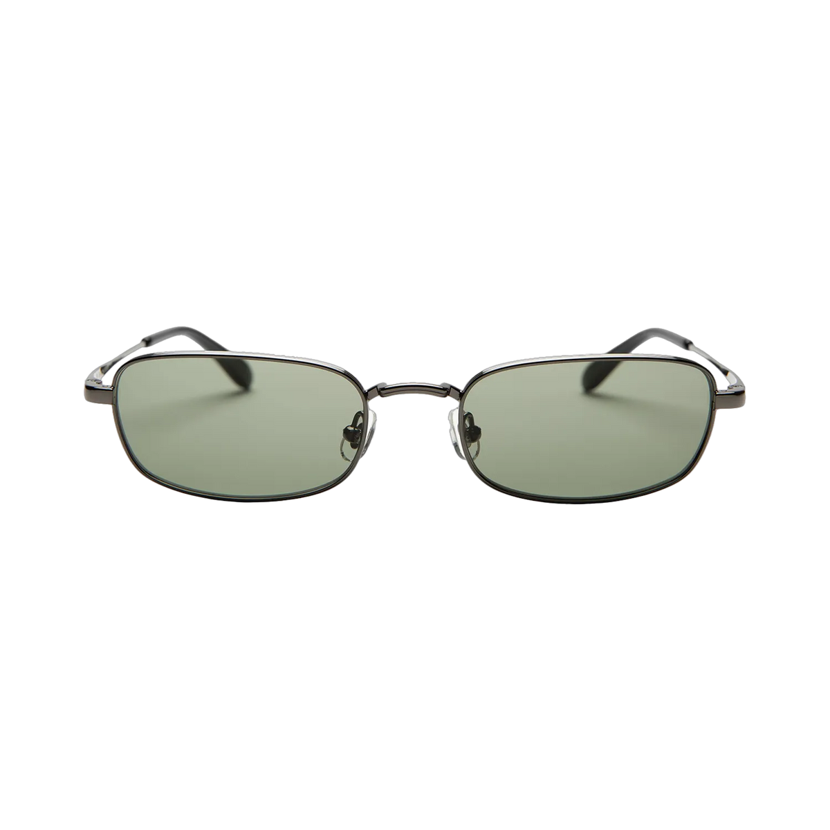 Dull Silver/Dark Green