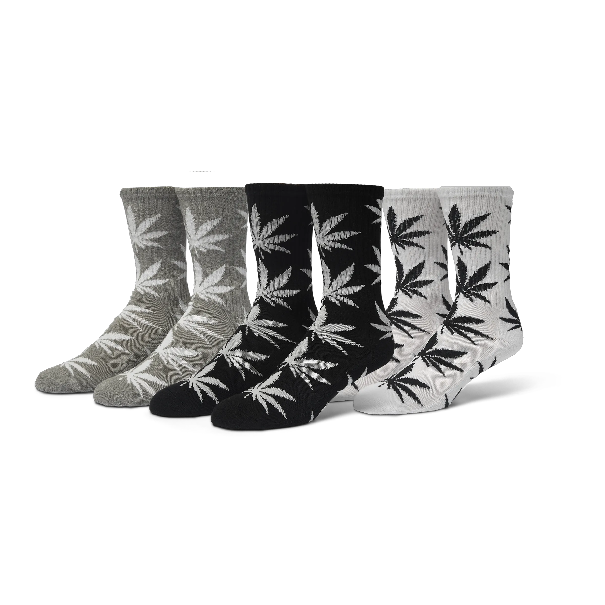 White/Black/Heather